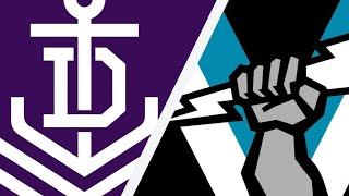 Fremantle v Port Adelaide  AFL Round 24 2024 Live Reaction [upl. by Alphonse]