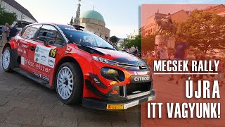 Újra itt vagyunk  Mecsek Rally 2022 [upl. by Alakim]