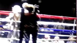 ESPN2 Leah Mellinger vs Fredia Gibbs Boxing Championship Fight Atlantic City [upl. by Essilec]