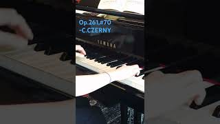 🎹Need the exercise▶️70 125 Exercises in passageplaying Op261  CCzerny shortspianoetude [upl. by Sucam]