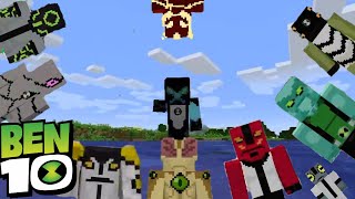 Minecraft Ben 10 Mod Showcase Part 1 Prototype Omnitrix [upl. by Freiman547]