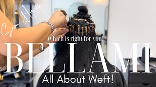 Which SewIn Extensions Is The Perfect Choice For You Weft Extensions Explained weftextensions [upl. by Nava]