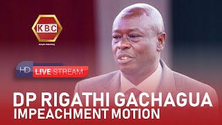 LIVE LIVE Senate  Removal by Impeachment of Deputy President Rigathi Gachagua I 16th October 2024 [upl. by Wareing]