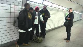 My Girl live by Chicago street performers [upl. by Lonnard]