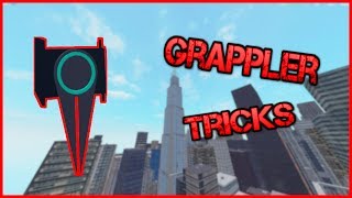 Roblox Parkour Grappler Tricks [upl. by Gupta]