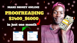 How To Make 200 Per Day Proofreading Make Money Online [upl. by Einnal]