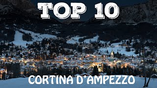 Top 10 cosa fare a Cortina dAmpezzo in inverno [upl. by Ferri948]