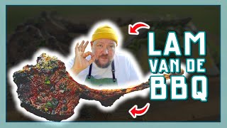 BUITEN KOKEN LAM VAN DE BBQ  EtenmetNick  How to [upl. by Yemrej677]