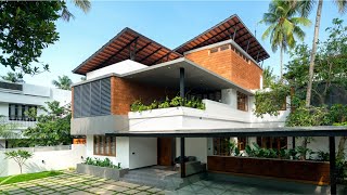 Red Laterite Stone Shines In This Beautiful South Indian Home [upl. by Anihsak604]