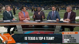 Do the Texas Longhorns deserve a College Football Playoff spot  CFB on FOX [upl. by Eenahc]