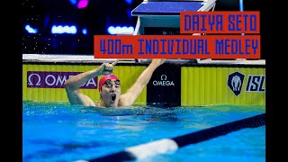 WORLD RECORD  Daiya Seto Mens 400m Individual Medley  ISL  FULL RACE  Las Vegas [upl. by Rotman]