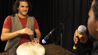 KATTAM percussionniste chez les Souverains [upl. by Esiuol]