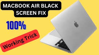 MACBOOK AIR BLACK SCREEN FIX [upl. by Pepillo429]