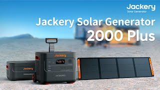 【新シリーズ】「Jackery Solar Generator 2000 Plus」登場！ [upl. by Syhr223]