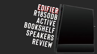 Review Edifier R1850DB Active Bookshelf Studio Speakers with Bluetooth [upl. by Chaddy244]