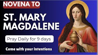 Novena to Saint Mary Magdalene 2024 Saint Mary Magdalene Novena 2024 [upl. by Ellives]