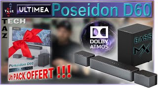 ULTIMEA POSEIDON D60  meilleure barre de son Dolby Atmos 51 à moins de 200 € [upl. by Thalassa]