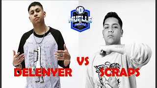 SCRAPS vs DELENYER ✅  Regional Rapstyle Sur 😎 [upl. by Ynattir990]