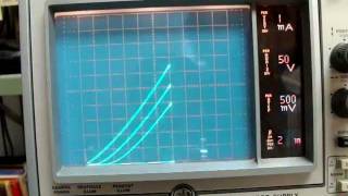 Matching 12AX7 Vacuum Tubes on a Tektronix 576 Curve Tracer [upl. by Kavita]