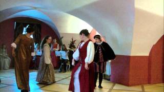 16th Century Italian Dance  Lo Spagnoletto  Cesare Negri  Soubor Anello [upl. by Ceciley]