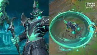 NUEVO CAMPEÓN HECARIM NUEVO DISEÑO VS PC MINI REWORK SKIN Y FECHA DE LANZAMIENTO EN WILD RIFT [upl. by Ennovahc]