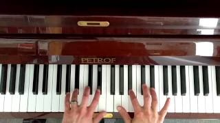 E flat Major Arpeggio  How to play  piano tutorial [upl. by Ahsimal]