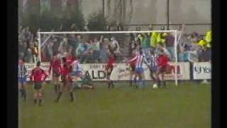 Tamworth FC on TV 1990 91 FAC 1RP Whitley Bay review BBC short [upl. by Eyssej160]