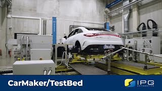 CarMakerTestBed  The path to electric mobility [upl. by Britteny409]