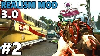 COD ZOMBIES RPG  NEW REALISM MOD Call of Duty NUKETOWN Zombies Gameplay Part 2 [upl. by Lletnohs]