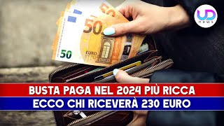 Busta Paga 2024 Ecco Chi Riceverà 230 Euro [upl. by Ihtraa325]