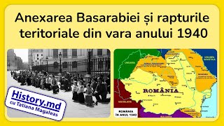 Anexarea Basarabiei și rapturile teritoriale din vara anului 1940 [upl. by Fabyola6]