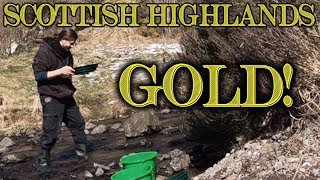 Gold Prospecting in Scotland [upl. by Serles]