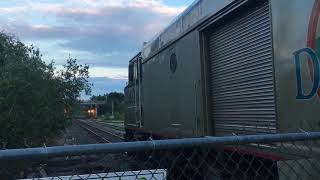 Amtrak Downeaster departing Portland Maine [upl. by Ilhsa]