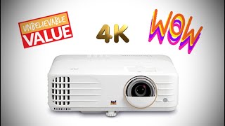 Viewsonic PX748 4K Gaming Projector Review High Quality amp Great Value [upl. by Belda]