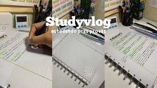 studyvlog estudando pras provas  assista se precisar de motivação  dicas [upl. by Bekki]