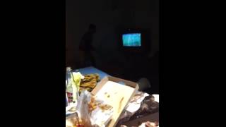 Cowboys fan destroys house [upl. by Mit431]