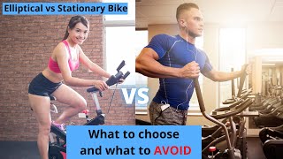 Elliptical Cross Trainer vs Exercise Bike  Which is best and what to AVOID [upl. by Jordain]