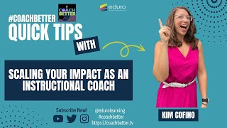 Scaling Your Impact as an Instructional Coach [upl. by Parik]