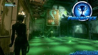 Batman Arkham Knight  Riddler Trial 8 Walkthrough The Riddle Factory Trophy  Achievement Guide [upl. by Recor]