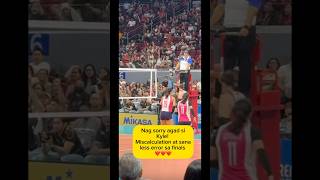 Napaliyad na lang si Kyle sa miscommunication creamline kylenegrito michellegumabao pvl fyp [upl. by Euqor734]