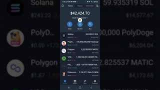 How and Where to Sell or Buy PolyDoge POLYDOGE – An Easy Step by Step Trust Wallet Quickswap [upl. by Lette]