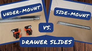 Undermount Drawer Slides  Why We Use Them and Why You Should Too [upl. by Ellehctim]