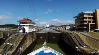 Panama Canal  Full Transit Time Lapse [upl. by Aisena]