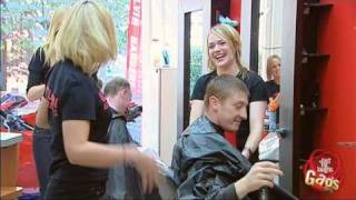 Water Spraying Hairdressers [upl. by Grantland950]