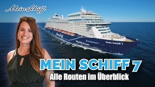 Mein Schiff 7 Fahrplan Ahoi Reise Vorfreudefahrten und Meer [upl. by Moir]