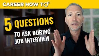 My Top 5 Questions To Ask in a Job Interview [upl. by Eiffe]