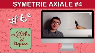 Construire le symétrique dun cercle symétrie axiale  Sixième [upl. by Dianne]