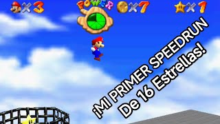 1er Intento Mario 64 16 Estrellas [upl. by Bari]