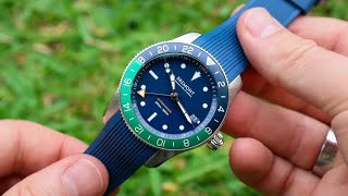 Hands On with the Bremont Supermarine Diver GMT [upl. by Ruberta198]