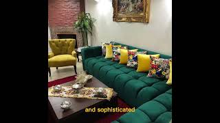 Modern Green Sofa Design Ideas for Your Living Roomgreen look sofaDecorobsession [upl. by Avat]